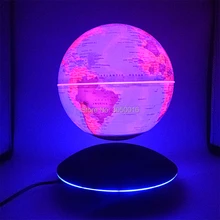 Креативный светодиодный ночник с магнитной левитацией, настольная лампа, детские подарки, карта мира, ночная лампа для детей, плазменный шар