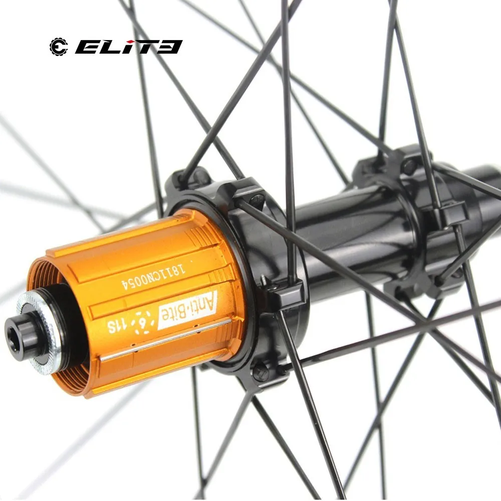 ELITEWHEELS 700C шоссейный велосипед трубчатая колёса углеродное волокно Велосипедное