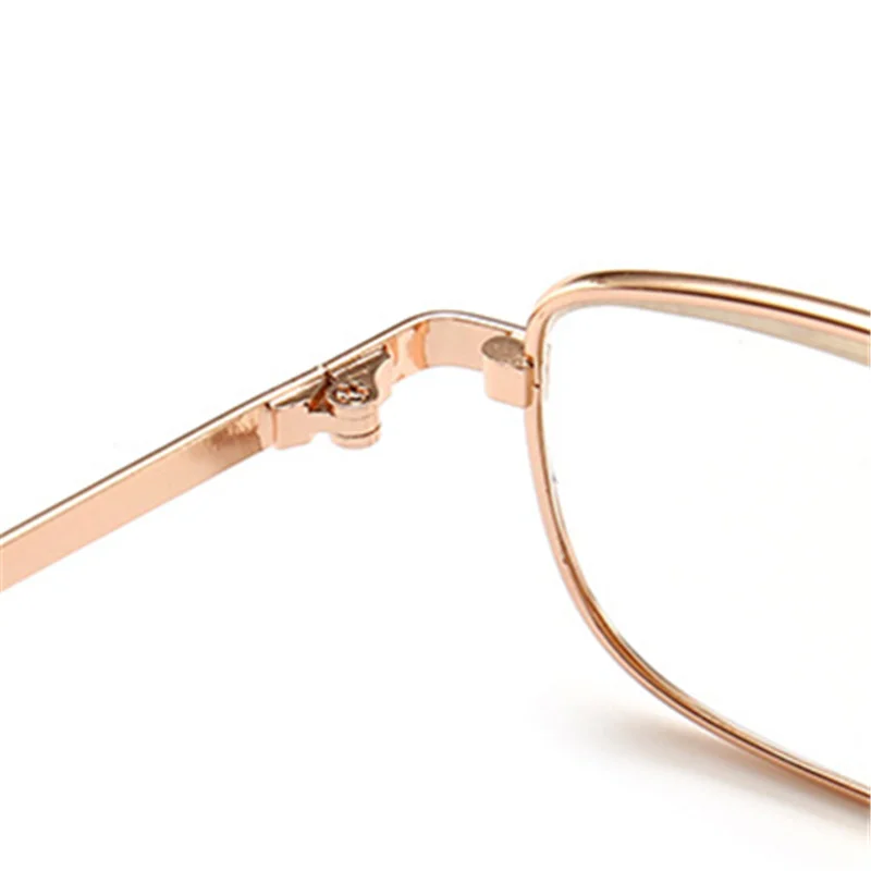 XojoX складной Для женщин очки для чтения в металлической оправе дальнозоркости складные очки диоптрий+ 1,0 1,5 2,0 2,5 3,0 пресбиопические очки для мужчин
