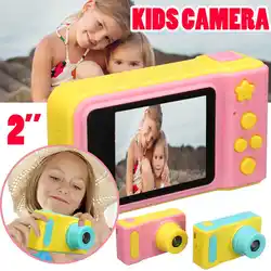 H310 2 дюймов ips HD Экран Мини цифровой детская Камера 100 ° игрушка для фотостудии видеосъемки фотографирования детская Камера розового и