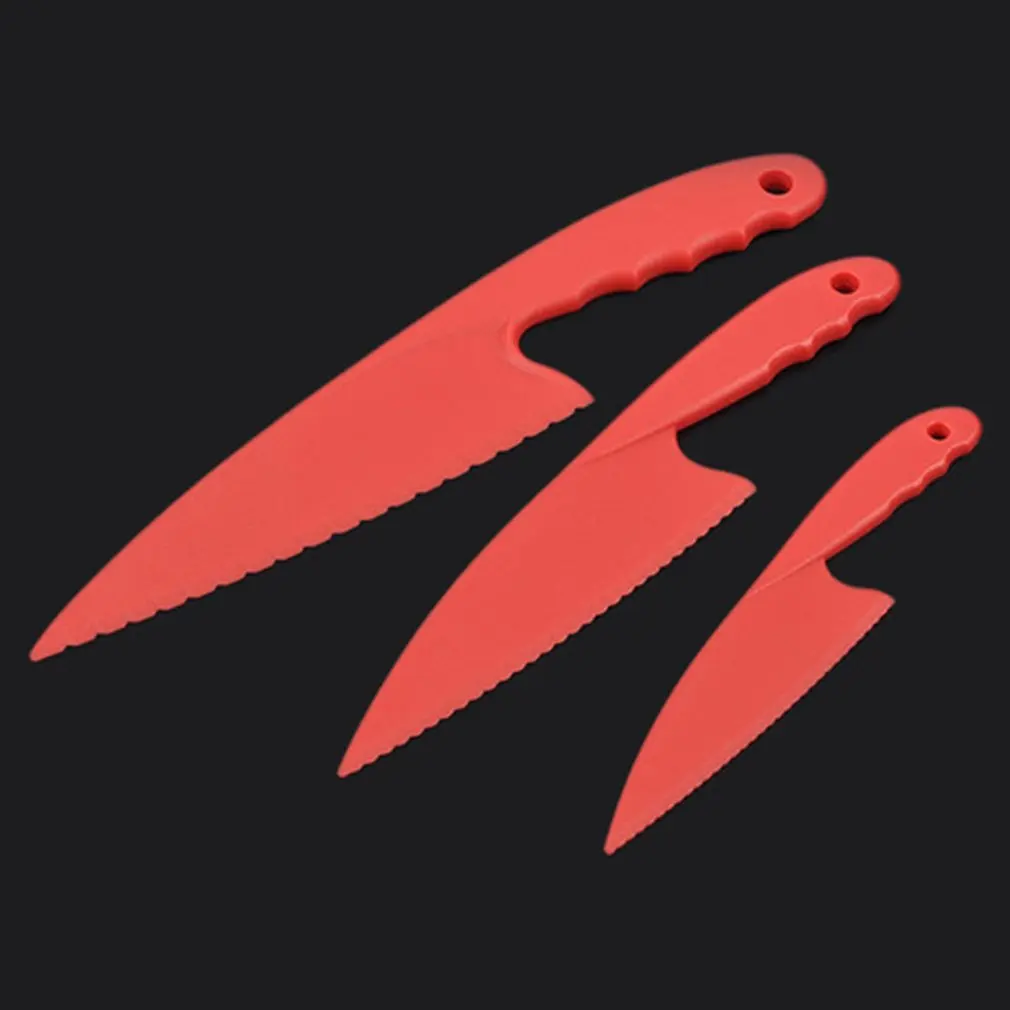 Kitchen Sawtooth Pizza Cutter Knife Dough Cake Knife Cutting Utensils