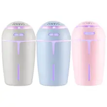 300 мл USB мини автомобильный Настольный Красочный Светодиодный свет Ароматерапия Увлажнитель Воздуха