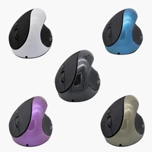 Оптическая Вертикальная 2,4 ГГц Беспроводная мышь эргономичная перезаряжаемые мыши Встроенный аккумулятор с dpi переключатель для ПК ноутбук компьютер