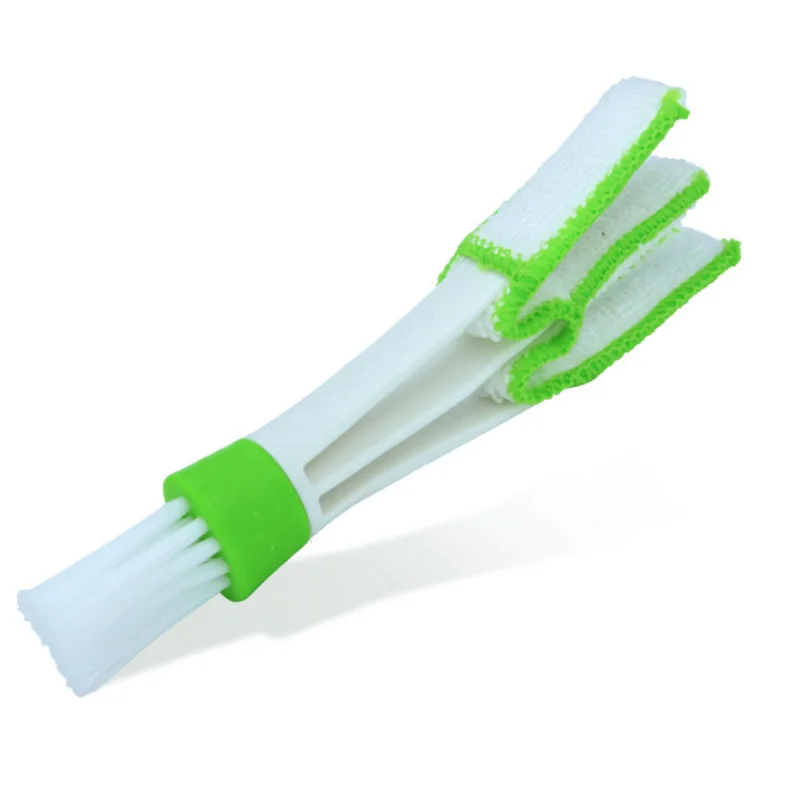 

5PCS Car Auto Brushes Double Ended Dust Collector Computer Clean Tools Window Blinds Cleaner Detailing Cleaning Accessories