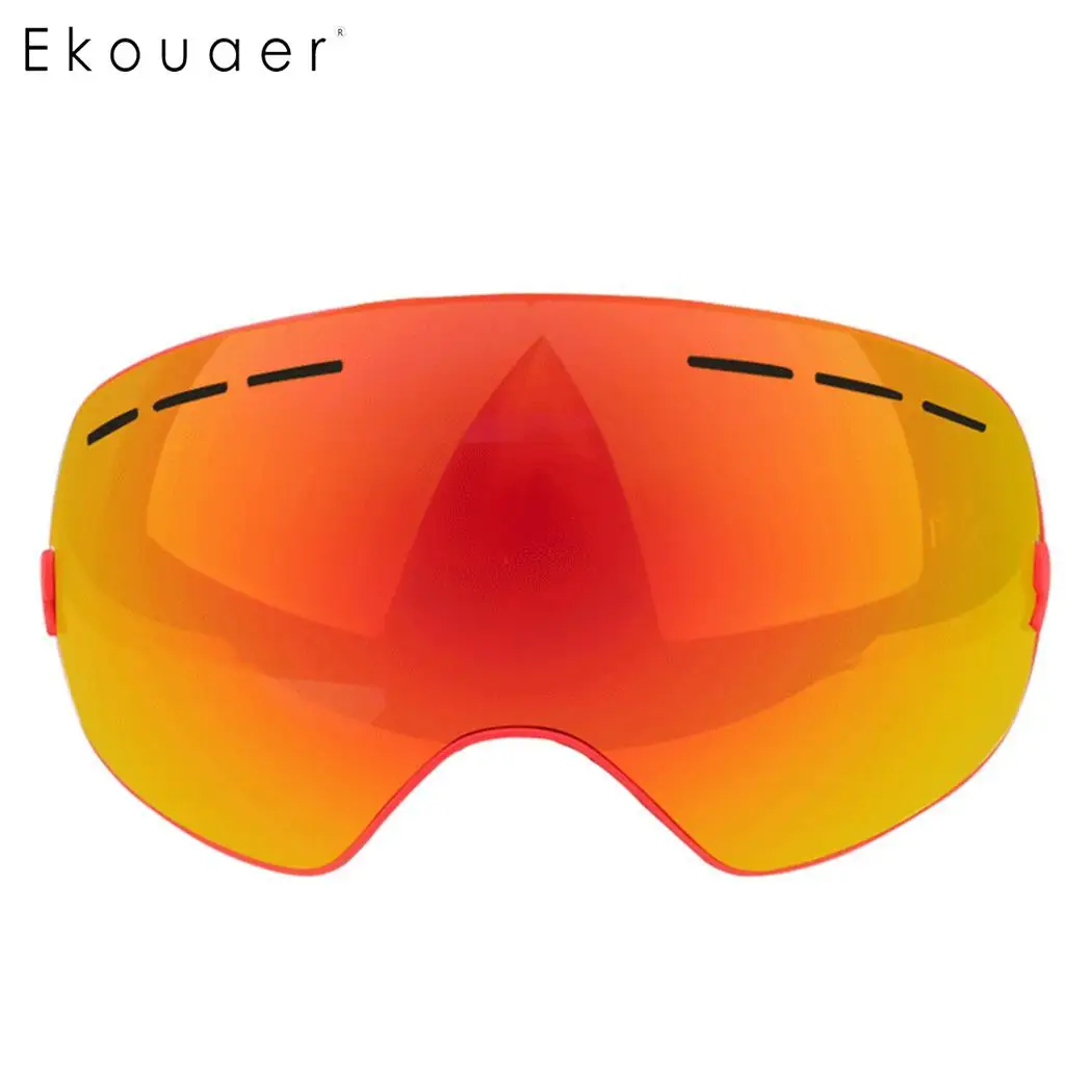 Ветрозащитные лыжные очки для взрослых, очки для катания на лыжах, ПК, противотуманные, ТПУ, уличные спортивные очки