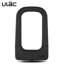 ULAC Silikon U-förmigen Schloss Universal Mountainbike Motorrad Anti Theft Starke Durable Aluminium Anti-kollision Top Qualität