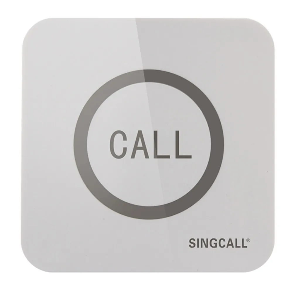 Беспроводная система вызова кухни SINGCALL 1 дисплей экран приемника и 10 сенсорных