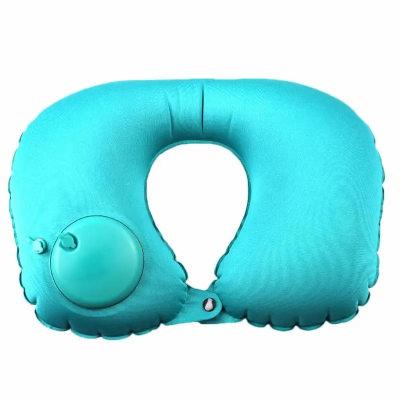 Inflatable Airplane Travel U Shaped Pillow Portable Home Car Office