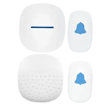 

Alloyseed 433MHZ 52 Tunes Intelligent Induction Wireless Remote Control LED Doorbell