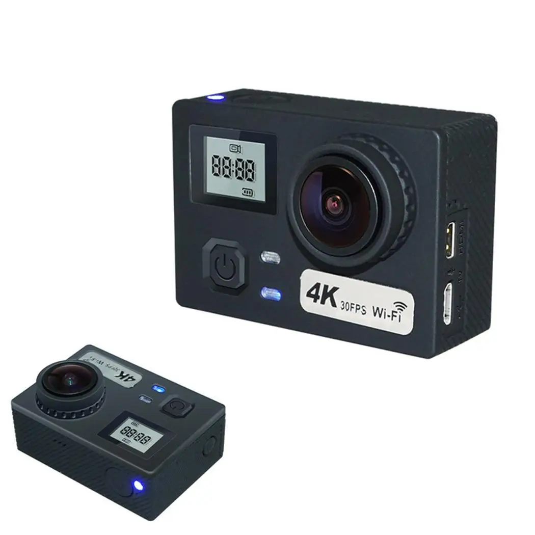 Экшн камера 4K WiFi подводный водонепроницаемый Повседневный JPG 24 M/20 M/16 M/12 M/8 M/5 M