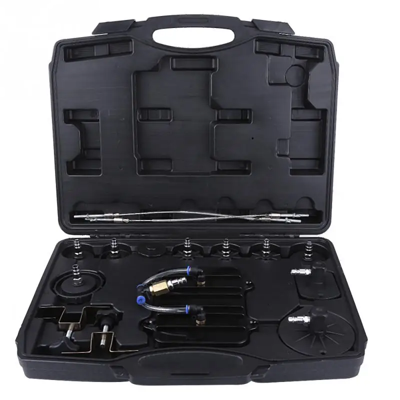 

Metal + Plastic Auto Pneumatic Air Pressure Brake Bleeder Tool Kit Professional Braking Bleeding Set Auto Accessories Car Tools