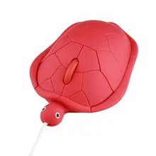 Прекрасная МОРСКАЯ ФОРМА черепаха удобная ручка USB Проводная силиконовая мышь 3 кнопки 1200 dpi 3D оптическая мышь для ноутбука ПК компьютер