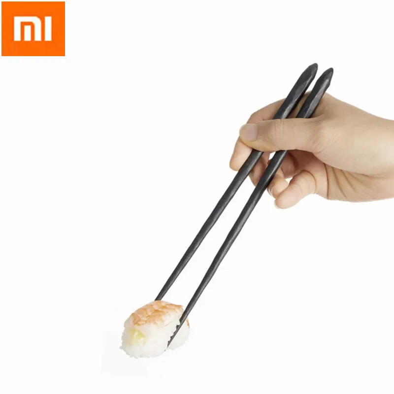 Xiaomi Yiwuyishen палочки для еды 6 пар в упаковке из стекловолокна высокотемпературные китайские палочки для еды Детские Обучающие палочки для еды