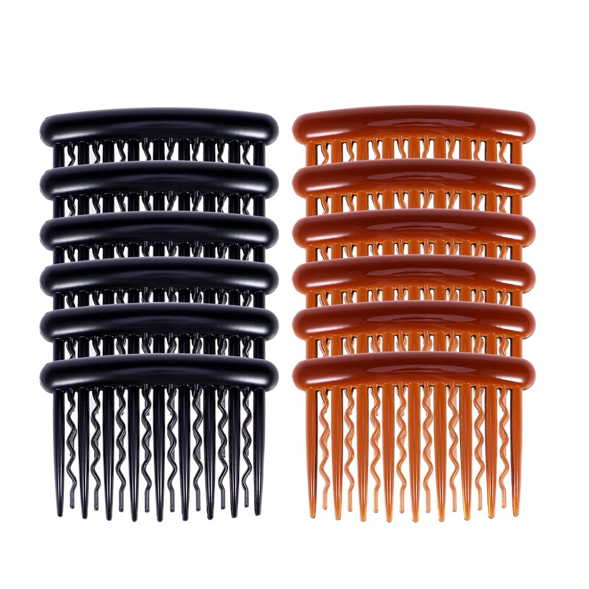 12pcs Hair Comb Plastic Vintage 17 Teeth Hair Accessories Hairpins Hair