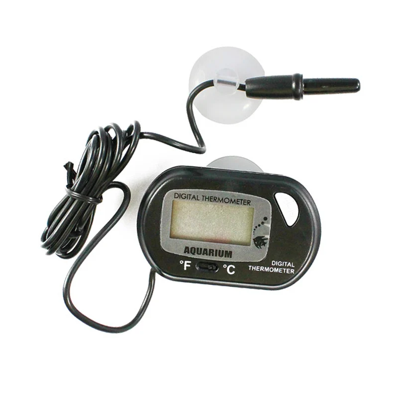 Садок для рыбы цифровой Сенсор термометр проводной аквариум DC156