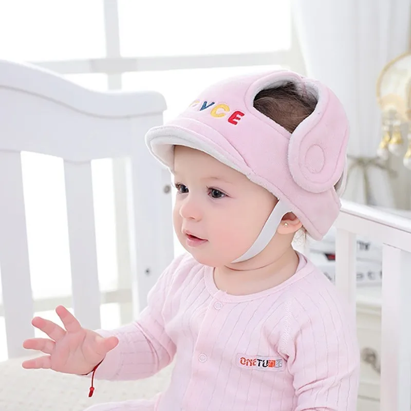 Baby Cap Infant Head Protection Breathable Soft Hat Helmet Anti-collision Security Safety Helmet Sport Play Protective Caps