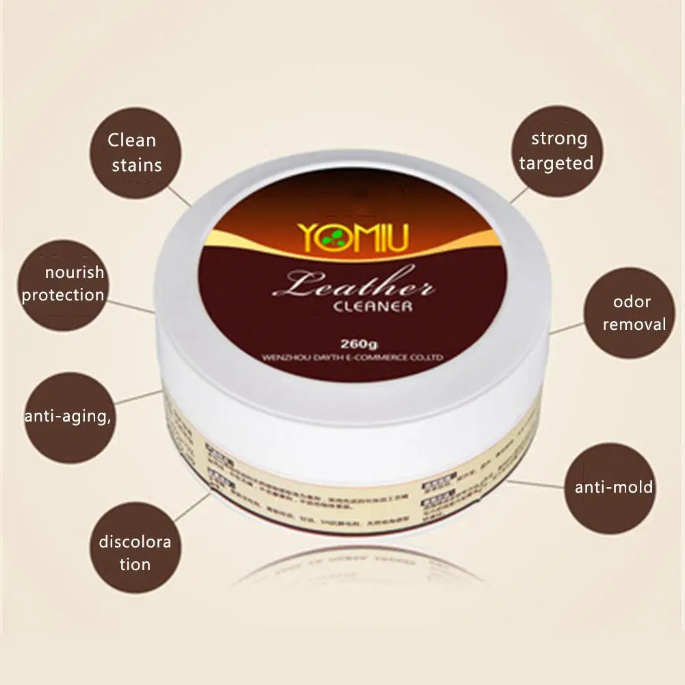 

Leather Refurbishing Cleaner Car Seat Sofa Leather Cleaning Cream All-Purpose Leather Repair Tool Car agent cleaning paste