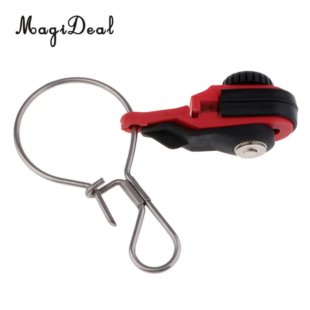 

MagiDeal Adjustable Tension Line Release Clip for Kite Fishing Planer Board Downrigger Trolling Clips Fishing Tool