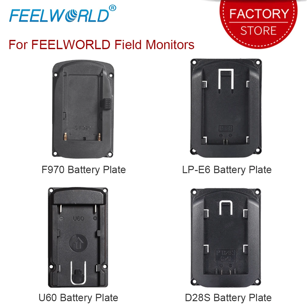 Аккумуляторная пластина для монитора камеры Feelworld F570 T7 T756 FW703 FW279S FW760 FW759 FW1018SPV1 FW450