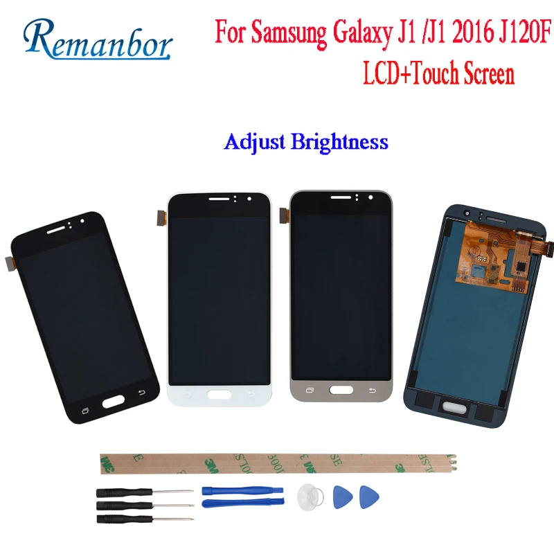 

Remanbor For Samsung Galaxy J1 J120F J120DS J120G J120M J120H J120 LCD Display and Touch Screen Assembly Repair Parts With Tools