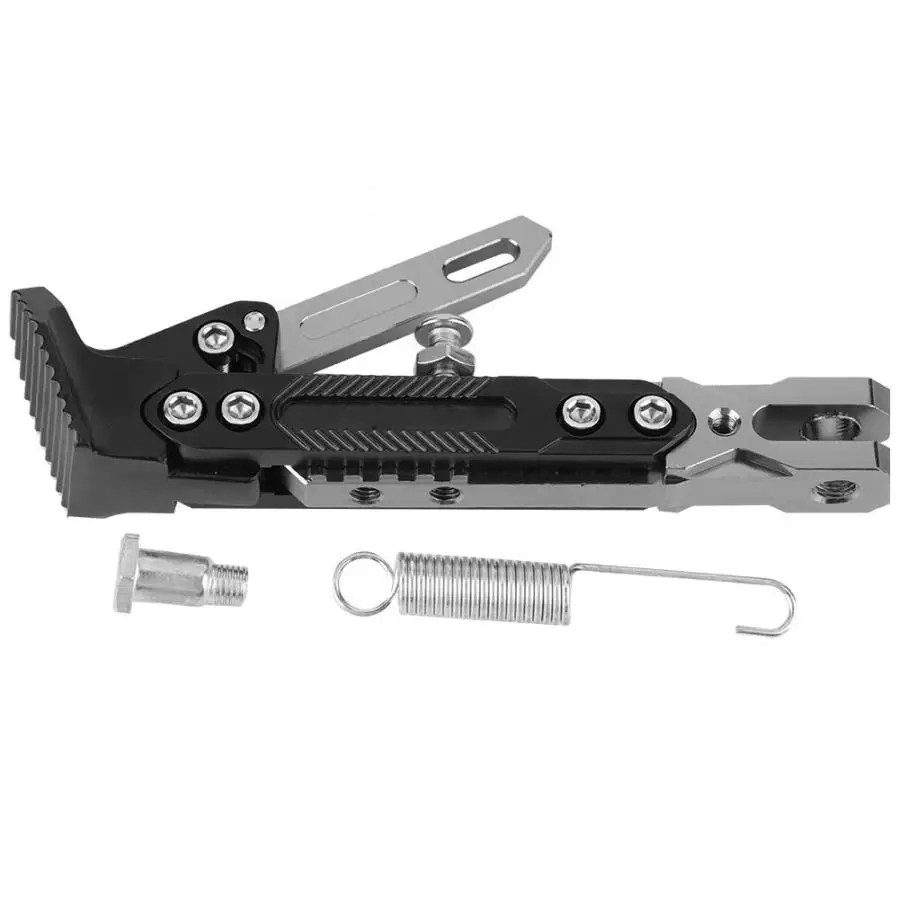 

cavalletto moto Heavy Duty Aluminum Modified Adjustable Kickstand Foot Side Support Stand for Motorcycle accesorios moto