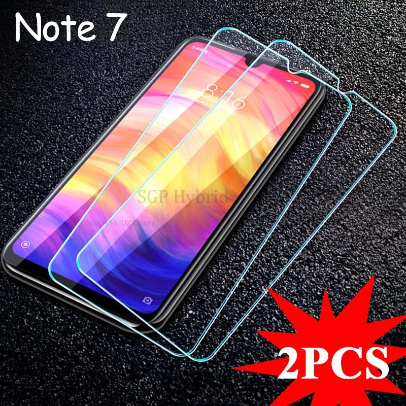 

Note7 Pro Tempered Glass On the For Redmi Note 7Pro Note 7 Pro Pocophone F1 PocophoneF1 Screen Protector Film Cover Glass 2PCS