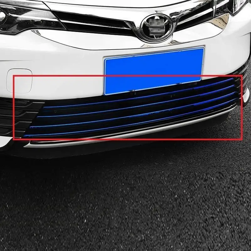 Automobile Front Rear Bumper Grille Exterior High-Grade Parts Car Styling Covers Accessories 17 FOR Toyota Corolla Automobile Front Rear Bumper Grille Exterior High-Grade Parts Car Styling Covers Accessories 17 FOR Toyota Corolla