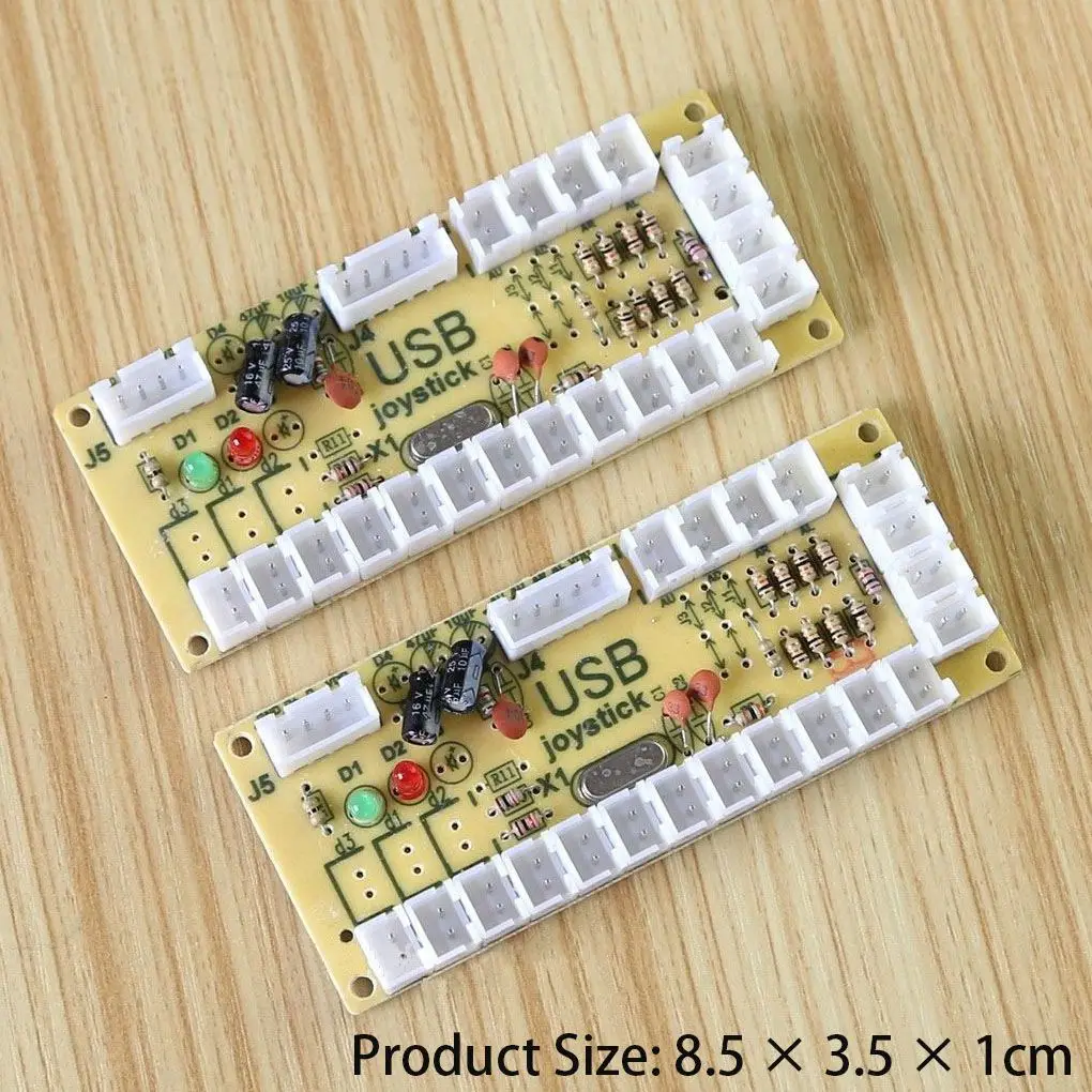 MOOL 2X нулевой задержкой Аркады USB энкодера ПК Джойстик для 5PIN джойстик и 2 8 мм