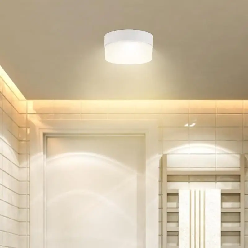 

12W Surface Mounted LED Ceiling Lamp Radar Motion Sensor Panel Down Light Surface Mount Ceiling Panel Ceiling Light