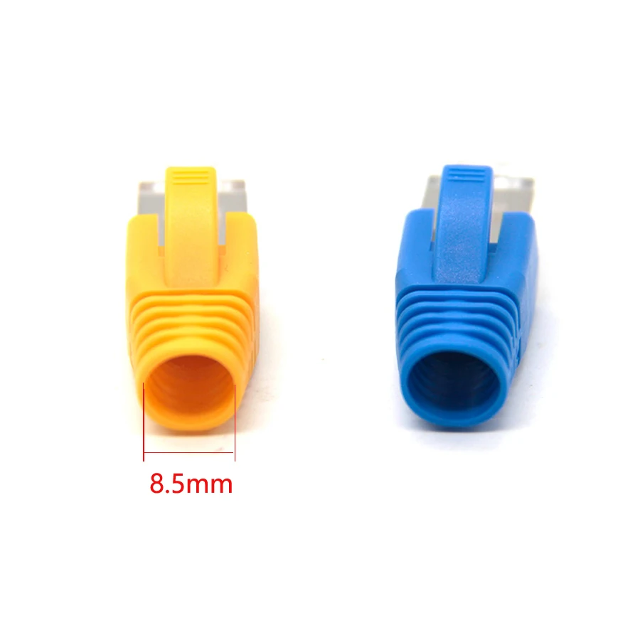 Xintylink rj45 шапки cat6a cat7 rg rj 45 сетевой ethernet кабель Разъемы cat 7 сапоги оболочка вилка