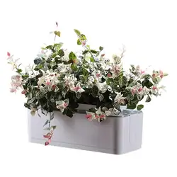 Балконный цветочный горшок коробка для посадки электронный автоматический поливная машина гидропоника цветок выращивание украшения дома