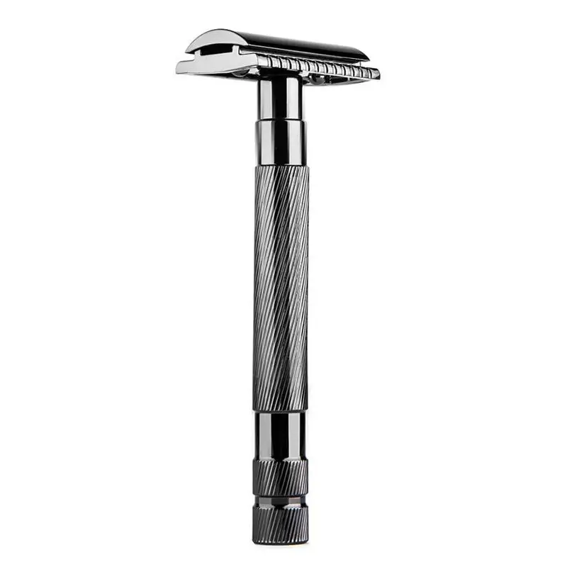 

Double Edge Safety Razor Manual Men's High-End Customized Shaving Soap Shaving Brush Cleaning Brush Travel Facial Care Tools