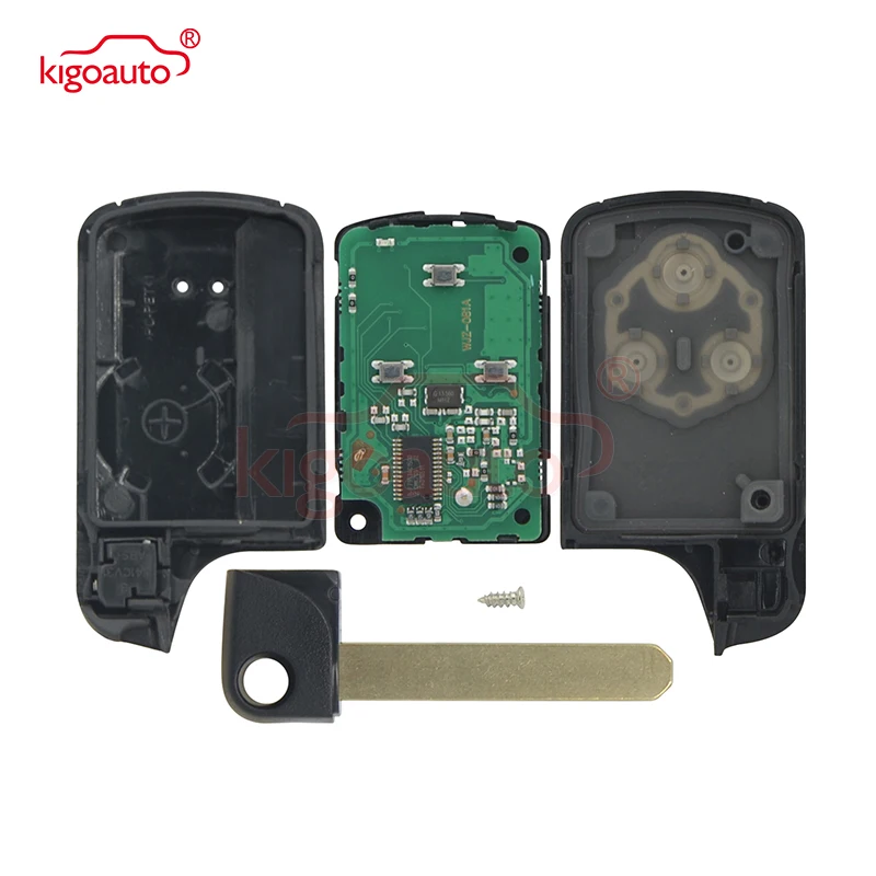 Kigoauto 72147-TOA-J51 Замена дистанционный смарт ключ-брелок 2 кнопки 433 МГц ID46 чип для Honda CR-V таможенный приходной ордер 2013