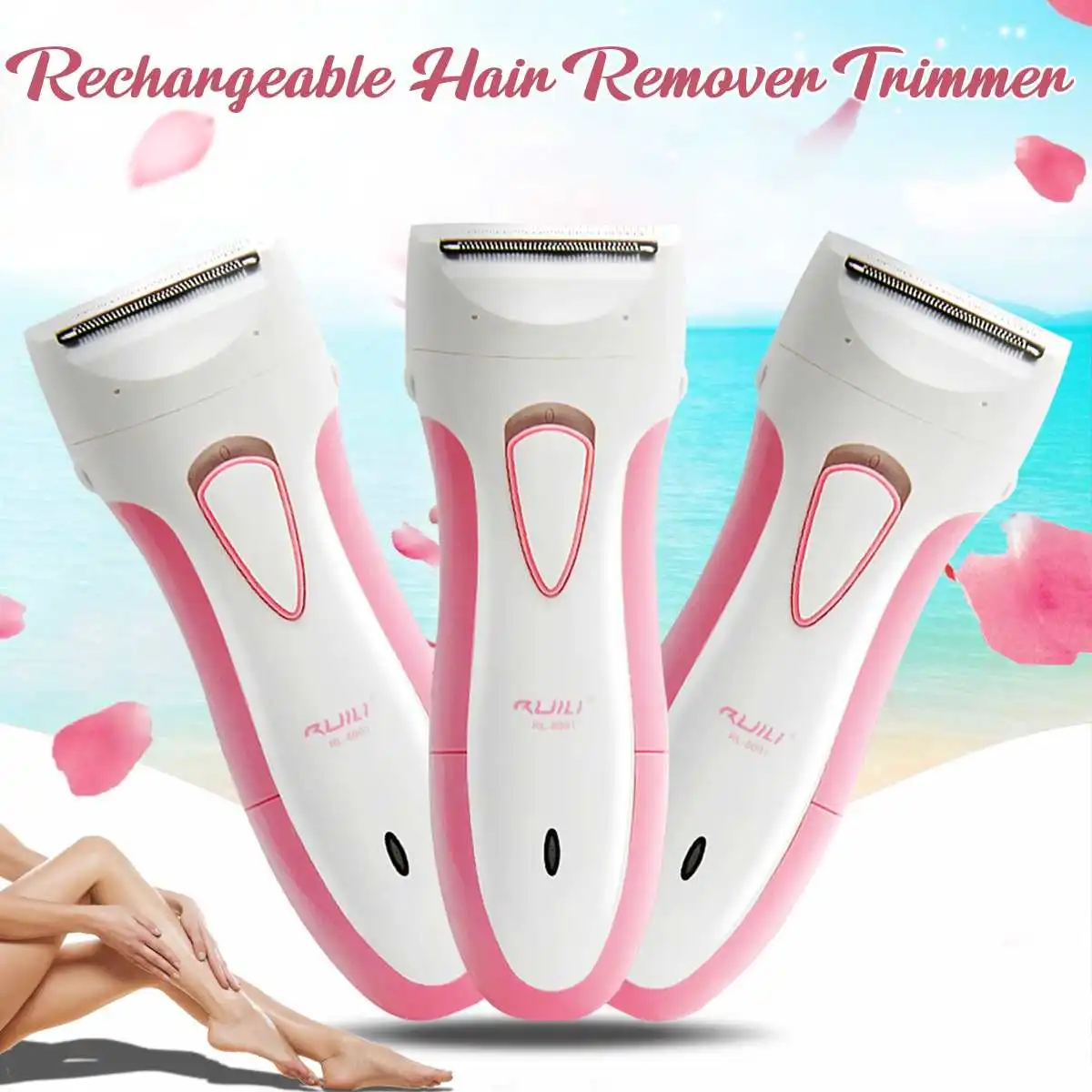 Женское средство для удаления волос влажный и сухой триммер электрическая