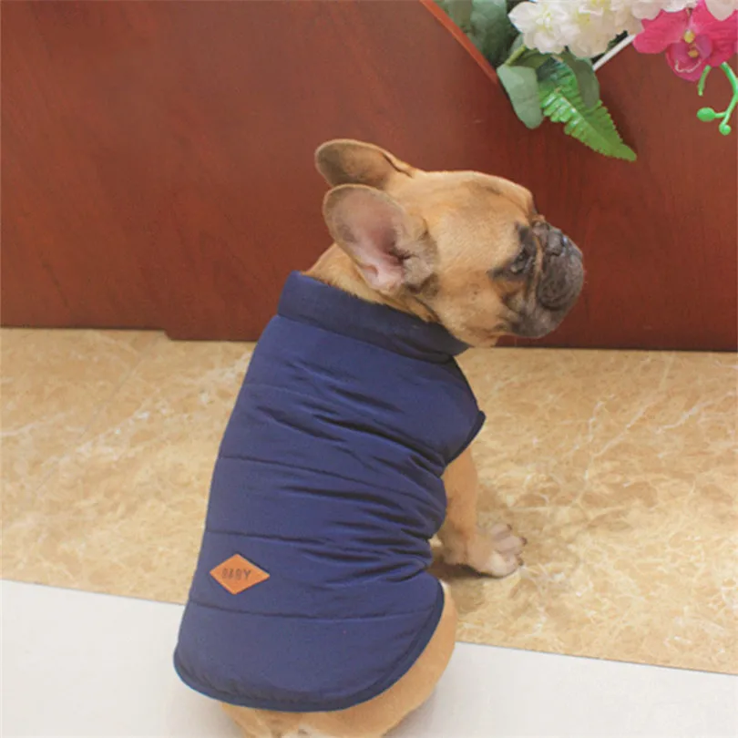 Vests for Pug dog clothes bouledogue francais Puppy Pug French Bulldog Clothing Poodle Schnauzer Pet Costume Winter Dog wearVest Vests for Pug dog clothes bouledogue francais Puppy Pug French Bulldog Clothing Poodle Schnauzer Pet Costume Winter Dog wearVest
