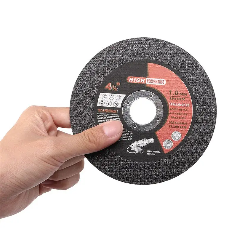 10 pcs Metal Cutting Disc Flat Blade Stainless Steel 115mm Air Cut off Thin 4.5/"