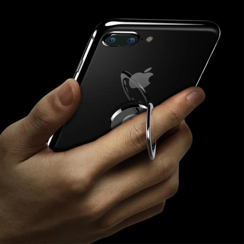 Universal Phone finger ring holder 360 Degree stand for Samsung For Xiaomi For iPhone X 7 6 5 Xs Max plus Smartphone Tablet