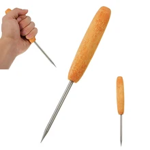 JX-LCLYL 1 шт Нержавеющая сталь Ice Палочки дробилка с деревянной ручкой вечерние дома Бар Паб инструмент