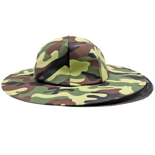 1 Pcs Méhész Kalap Halászkapocs Háló Arc Maszk Apikultúra Méhészet Elleni Rovarok Méhek Repülése Arc-Védő Eszközök - Image 5