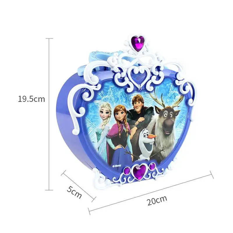 39Pcs Cosmetic Kit for Disney Frozen Magic Mirror Series Makeup Set for Girls Practice Make Up Toy Ornaments 39Pcs Cosmetic Kit for Disney Frozen Magic Mirror Series Makeup Set for Girls Practice Make Up Toy Ornaments