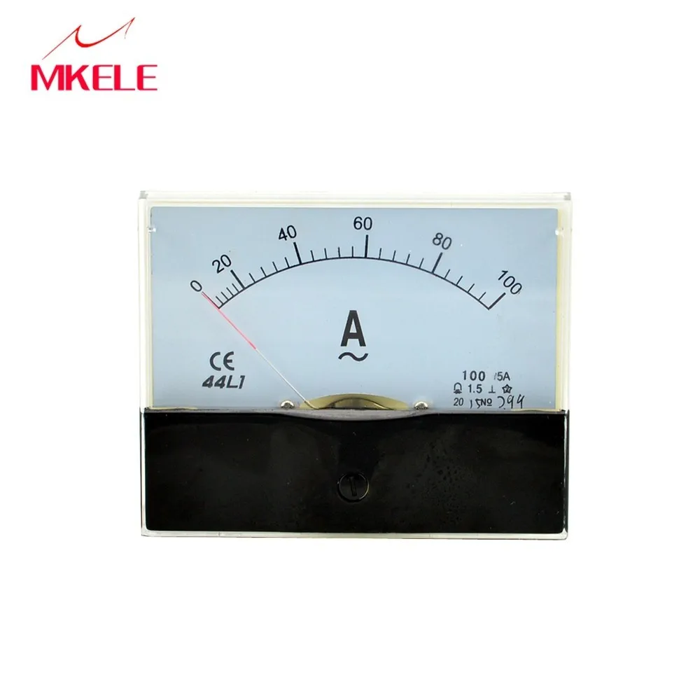 

New Arrivals AC 44L1 Ammeter Current Ampere Voltage Meter Voltmet Voltmeter Pointer Diagnostic-tool Tester Ampermeter China