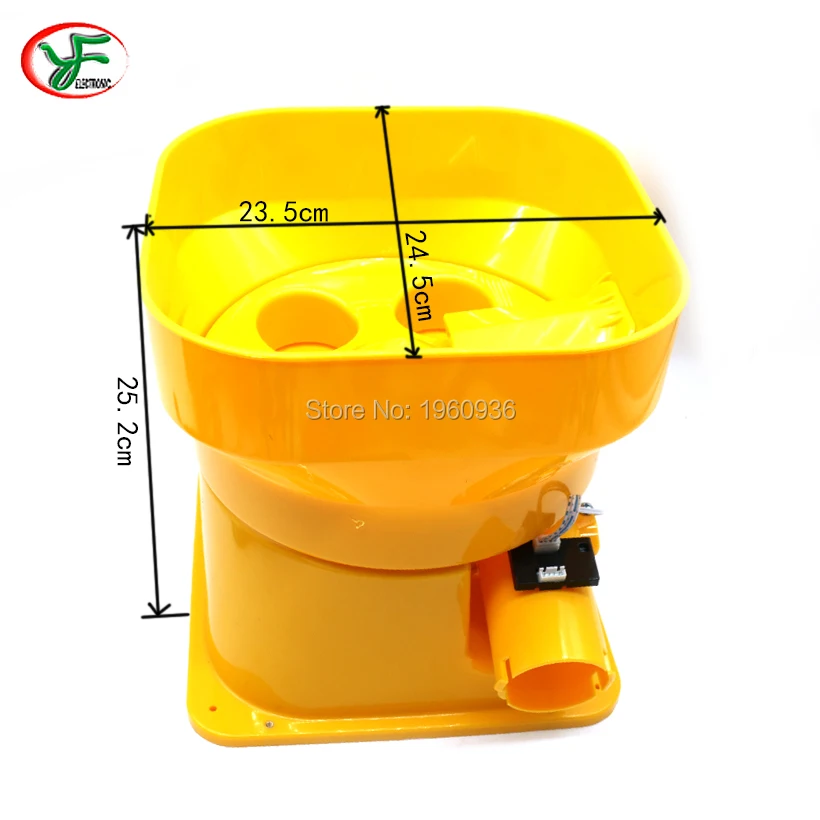 

45mm capsule ball Plastic bucket Toy 5 hole coin hopper DC12V or 24V Motor For Children's game machine accessories