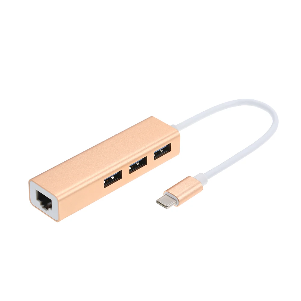 Type C Hub to 3 USB 3.0 Ports Port Adapter For MacBook Pro One