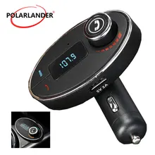 Автомобильный комплект fm-передатчика Bluetooth MP3 PlayerModulator свободный Ручной ЖК с двойным USB Зарядное устройство