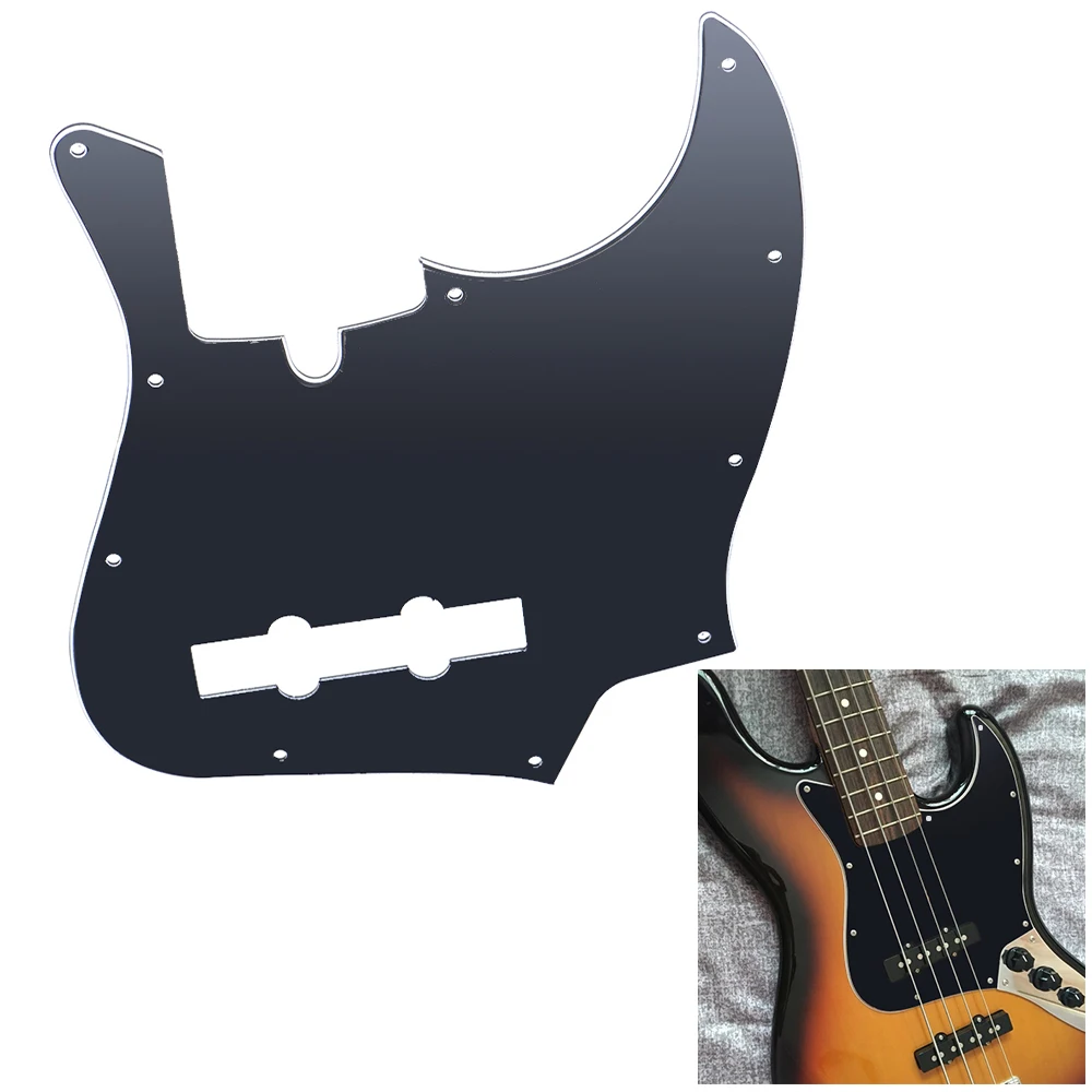 10 отверстий JB Bass pick guard pick Guards скретч пластина для стандартного джазового баса для TAGIMA JB 3Ply ПВХ строительства