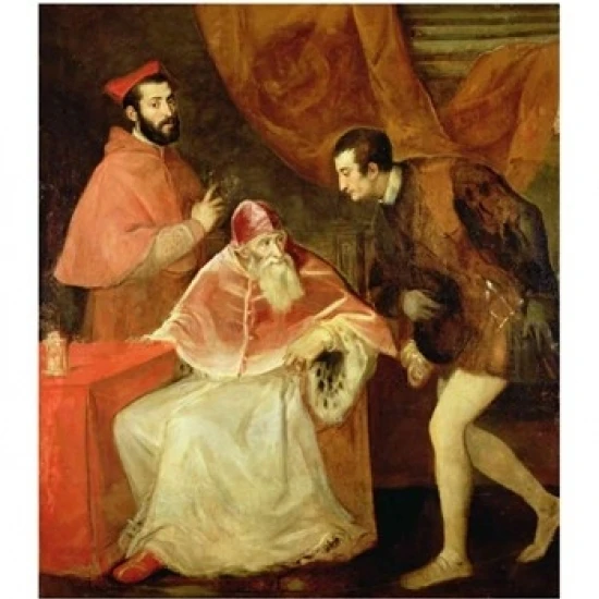 Pope Paul III Poster Print by Titian (18 x 24)in Plaques & Signs from