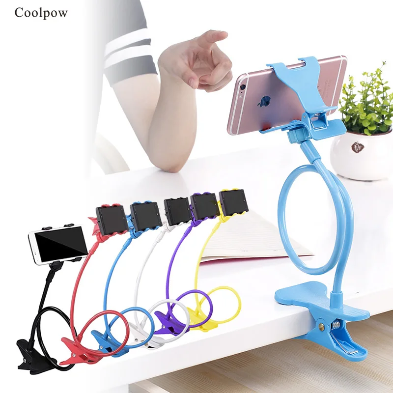 Long Arm Lazy Phone holder Universal 360 Degree Roating