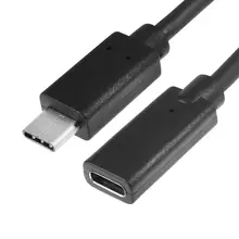 1 м/3.3ft зарядки передачи данных 4,2 мм TPE тип-c USB 3,1 Быстрая зарядка данных удлинитель аудио удлинитель Кабель-адаптер Шнур