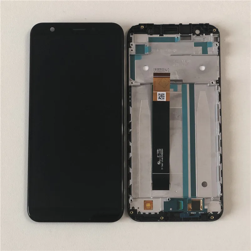 

Axisinternational LCD Frame For 5.5" ASUS Zenfone Max M1 ZB555KL LCD Display Screen With Frame+Touch Screen Digitizer Assembly