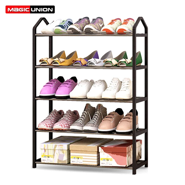 Best Price Magic Union Metal Iron Shoe Shelf Simple Style Multi-layers Student Dormitory Shoe Storage Rack DIY Shoe Cabinet Home sapateira Best Price Magic Union Metal Iron Shoe Shelf Simple Style Multi-layers Student Dormitory Shoe Storage Rack DIY Shoe Cabinet Home sapateira